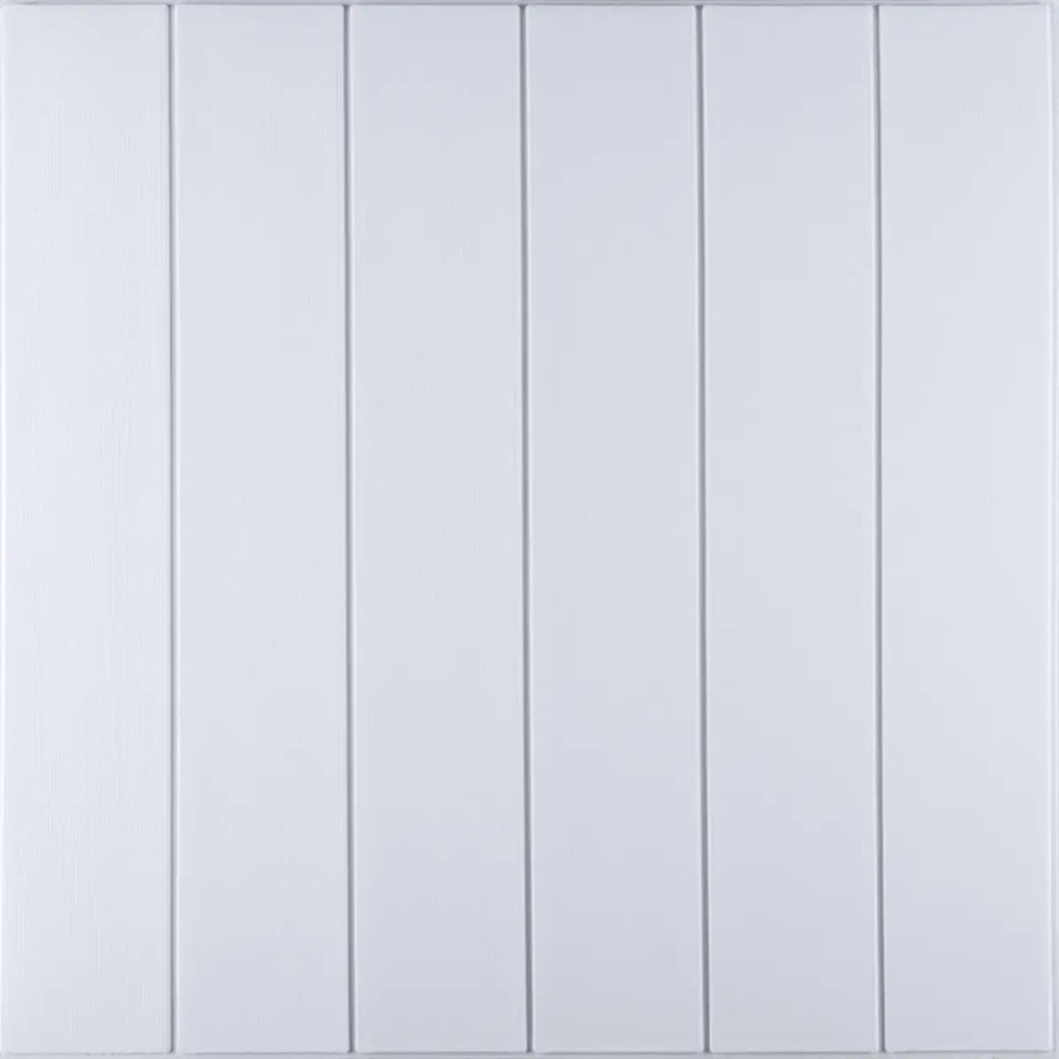 PACK (X10) PARED SIMIL MADERA 025 (3 mm) (Blanco)