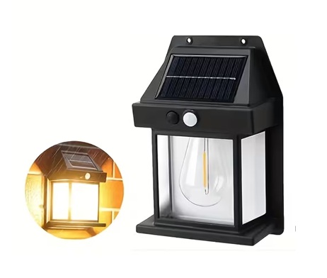 Farol lampara Solar Foco Exterior Sensor de movimiento (800mA)