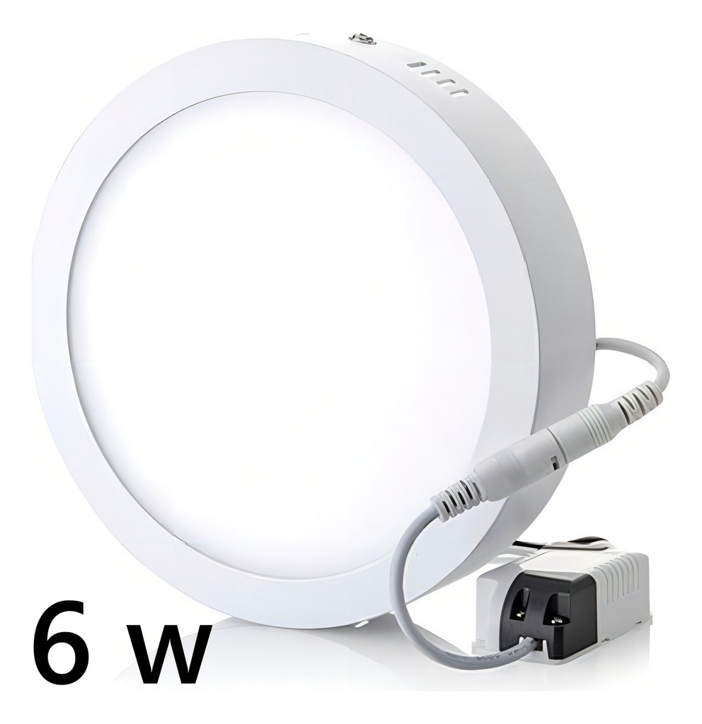 Lampara Plafon Led Sobrepuesto Redondo ( 6 w )
