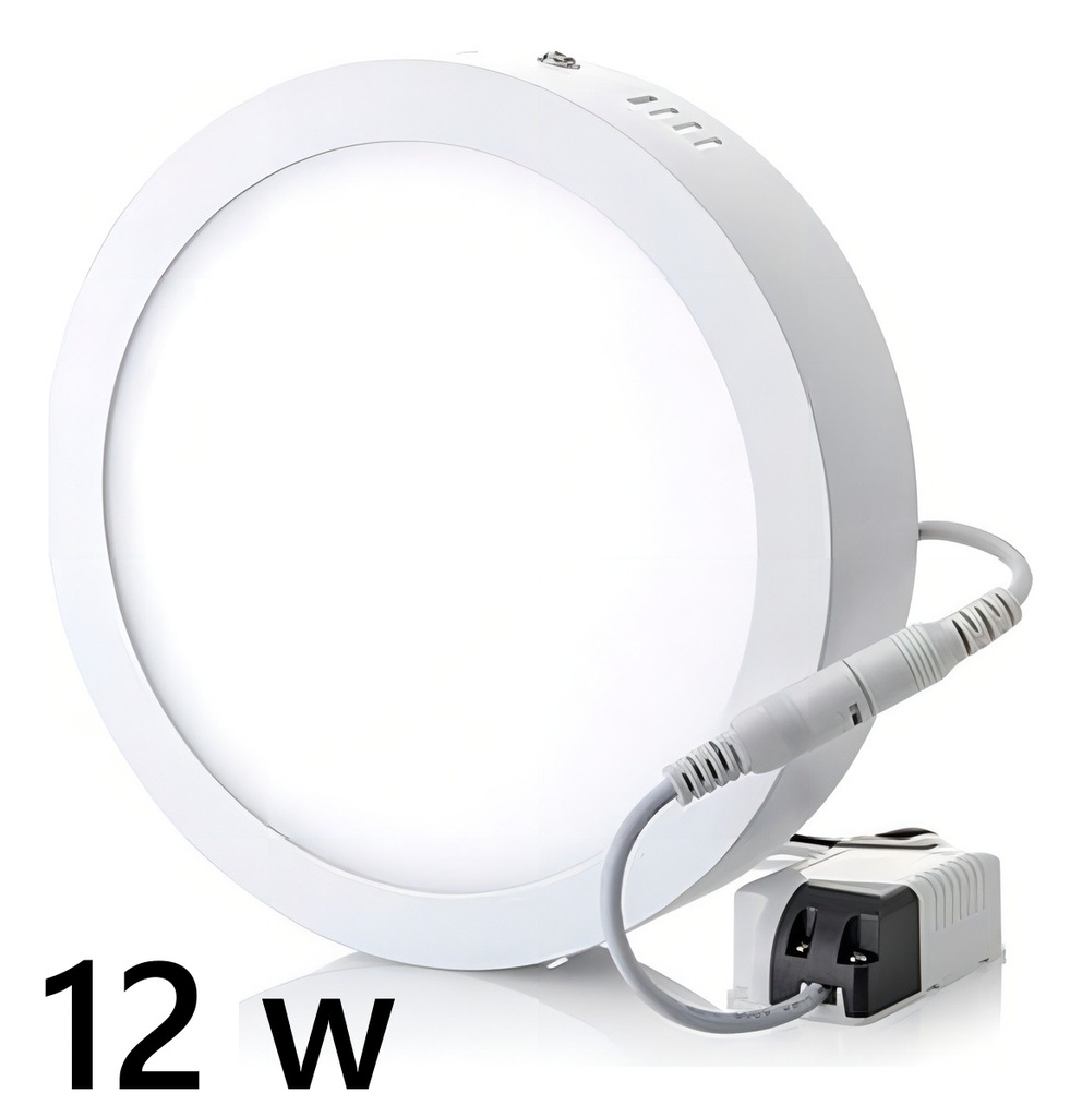 Lampara Plafon Led Sobrepuesto Redondo ( 12 w )