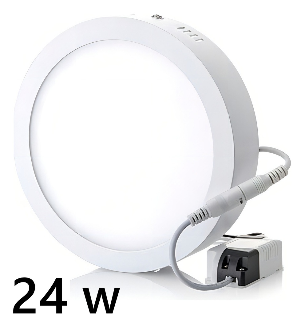 Lampara Plafon Led Sobrepuesto Redondo ( 24 w )