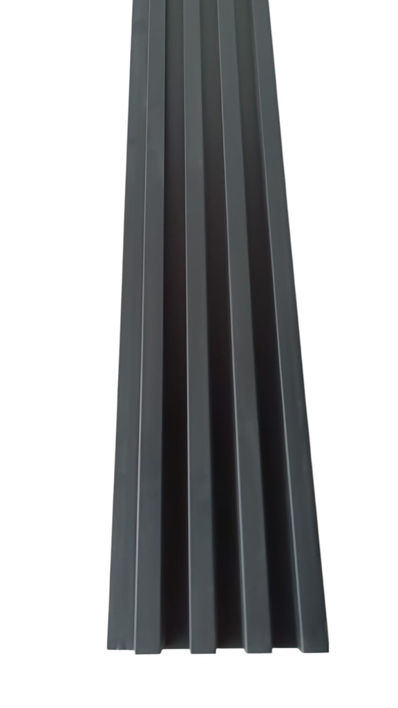 [WPC C165] Wall Panel wpc 160*24*2900mm Negro Mate Cod.165