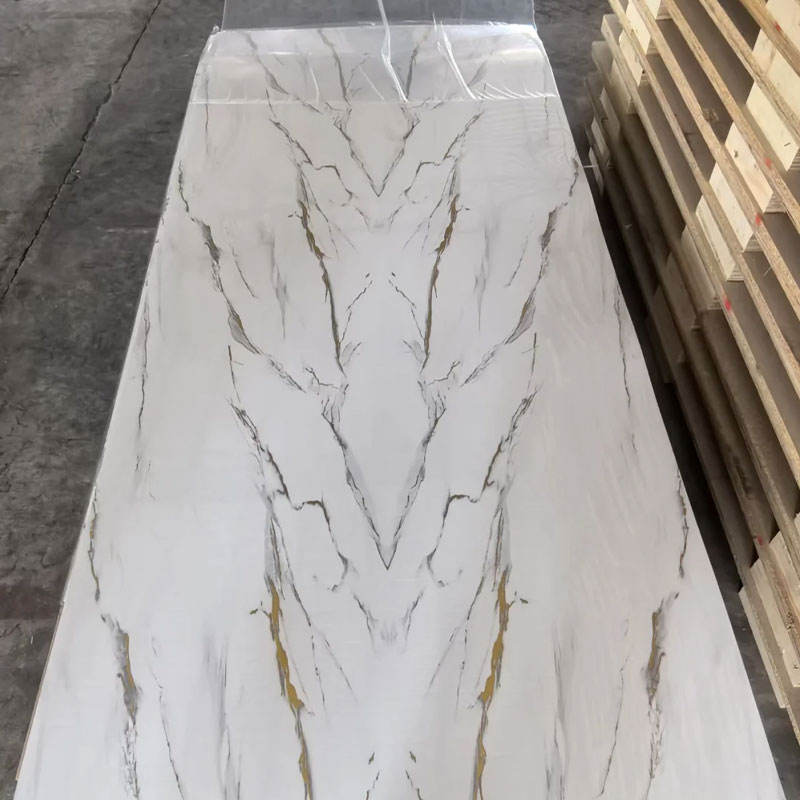 Placa Pvc (DORADA) Marmol UV 1.22 x 2.44 m G06