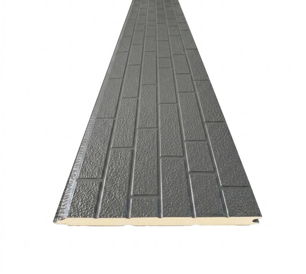 Metal Siding 290cm x 38.3 x 1.6cm Cod.E03