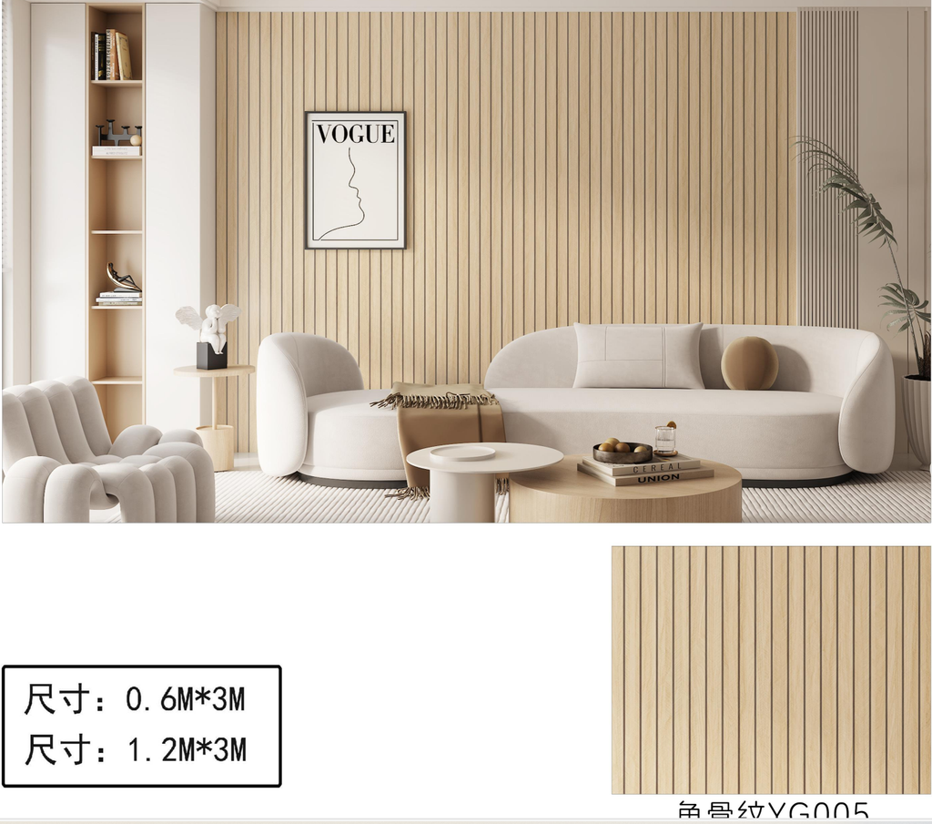 Rollo YG005 adhesivo WPC 60cm x 3m (Rollo) Cod 26526