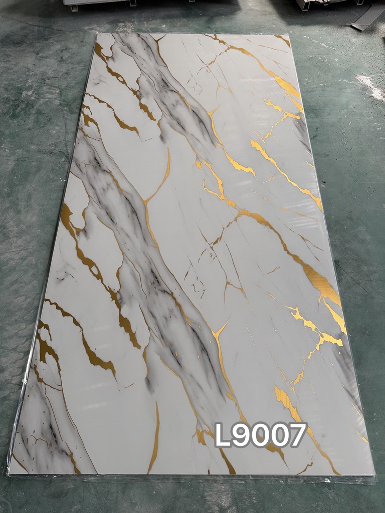 [L9007] Placa Pvc (L9007) Marmol UV 1.22 x 2.44 m